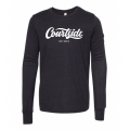 Black Heather Youth Courtside Fort Worth Classic Tee - Long Sleeve Heather