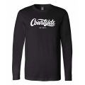 Black Unisex Courtside Fort Worth Classic Tee - Long Sleeve