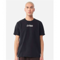 Black Unisex Courtside Classic Script Tee