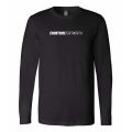 Black Unisex Courtside Fort Worth City Tee - Long Sleeve