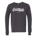 Dark Grey Heather Youth Courtside Fort Worth Classic Tee - Long Sleeve Heather