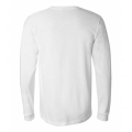 White Unisex Courtside Fort Worth City Tee - Long Sleeve