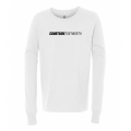 White Youth Courtside Fort Worth City Tee - Long Sleeve