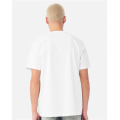 White Unisex Courtside Classic Script Tee