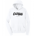 White Unisex Courtside Fort Worth Classic Hoodie