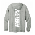 Grey Heather Men's Courtside United Volleyball Club Icon Nike Hoodie
