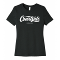 Vintage Black Women's Courtside Fort Worth Classic Tee - Women’s Relaxed