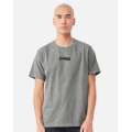 Washed Grey Unisex Courtside Classic Script Tee