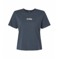 Vintage Navy Women's Courtside Classic Script Relaxed Tee