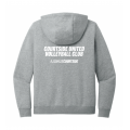 Grey Heather Women's Courtside United Volleyball Club Nike Hoodie