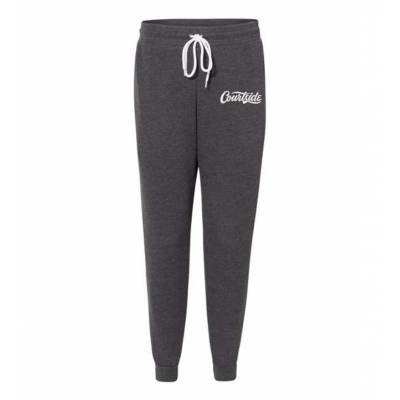 Dark Grey Heather Unisex Courtside Script - Jogger