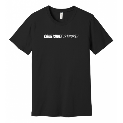 Black Youth Courtside Fort Worth City Tee