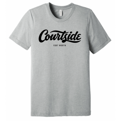 Athletic Grey Unisex Courtside Fort Worth Classic Tee - Triblend