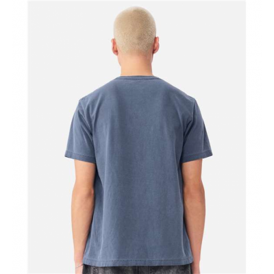 Washed Navy Unisex Courtside Classic Script Tee