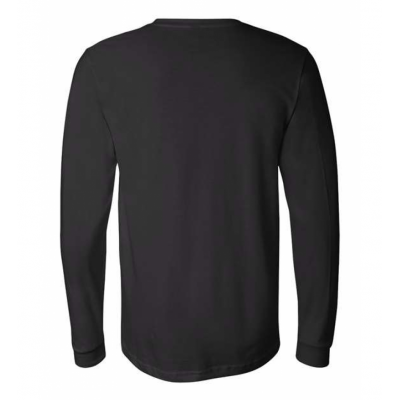 Black Unisex Courtside Fort Worth City Tee - Long Sleeve