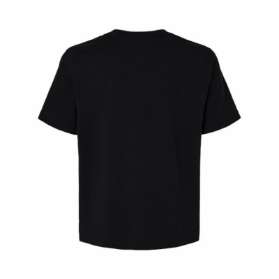 Black Women's Courtside Classic Script Relaxed Tee