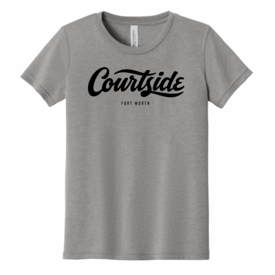 Athletic Grey Youth Courtside Fort Worth Classic Tee - Triblend