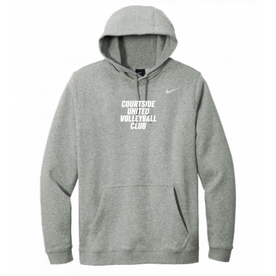 Grey Heather Men's Courtside United Volleyball Club Icon Nike Hoodie
