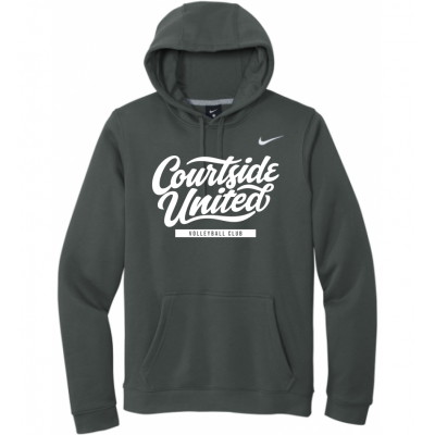 Anthracite Men's Courtside United Volleyball Club Nike Hoodie
