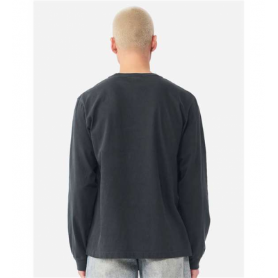 Washed Black Unisex Courtside Classic Long Sleeve Tee