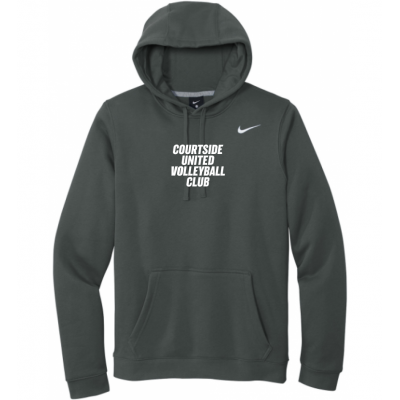 Anthracite Men's Courtside United Volleyball Club Icon Nike Hoodie