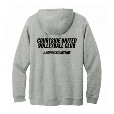 Grey Heather Men's Courtside United Volleyball Club Nike Hoodie