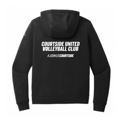 Black Women's Courtside United Volleyball Club Nike Hoodie