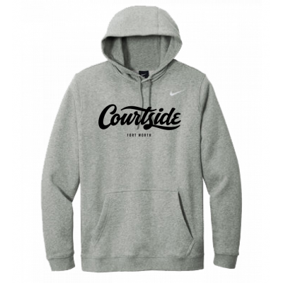 Grey Heather Men's Courtside Fort Worth Classic Nike Hoodie