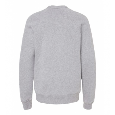 Athletic Heather Youth Unisex Courtside Fort Worth Classic Raglan Sweatshirt