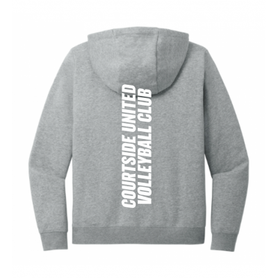 Grey Heather Women's Courtside United Volleyball Club Icon Nike Hoodie