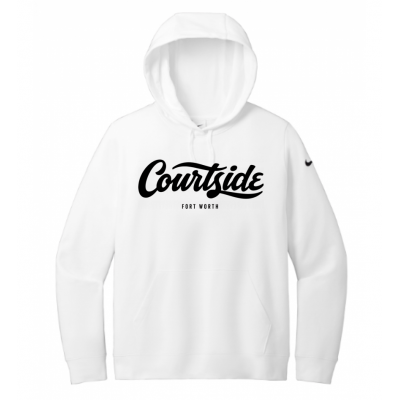 White Women's Courtside Fort Worth Classic Nike Hoodie