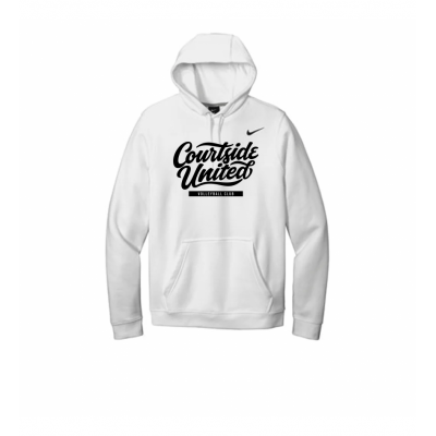 White Men's Courtside United Volleyball Club Nike Hoodie
