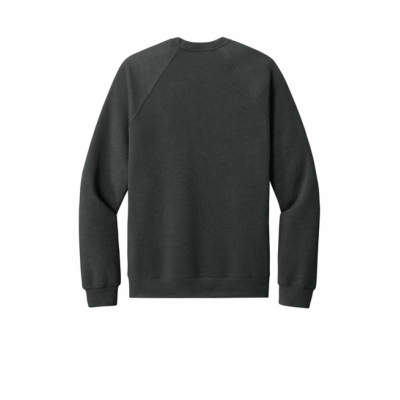 Dark Grey Heather Unisex Courtside Fort Worth Classic Raglan Sweatshirt