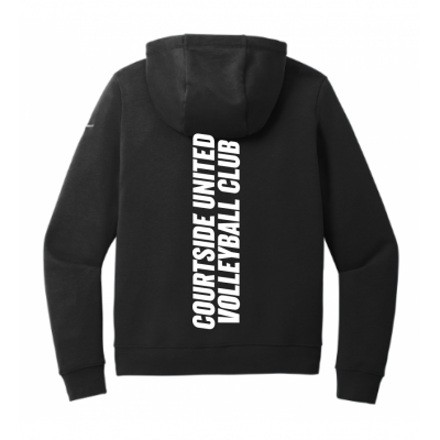 Black Women's Courtside United Volleyball Club Icon Nike Hoodie