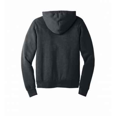 Dark Grey Heather Unisex Courtside Fort Worth Classic Hoodie