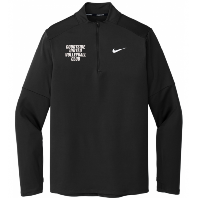 Black Men's CUVC Pullover QZ