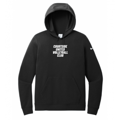 Black Women's Courtside United Volleyball Club Icon Nike Hoodie