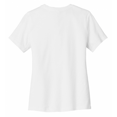 White Women's Courtside Fort Worth Classic Tee - Women’s Relaxed