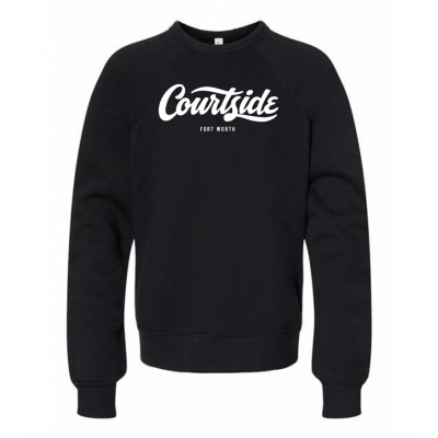 Youth Unisex Courtside Fort Worth Classic Raglan Sweatshirt
