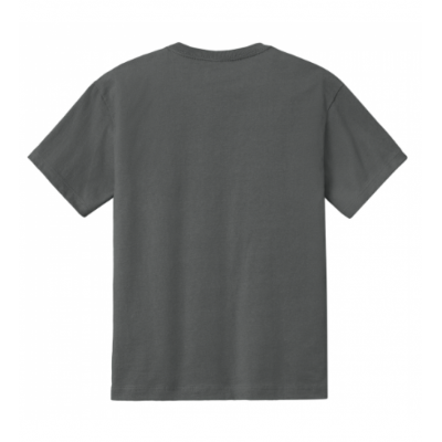 Asphalt Unisex Courtside Classic Script - Heavyweight Box Tee