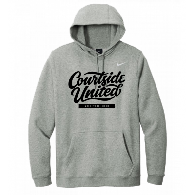 Grey Heather Men's Courtside United Volleyball Club Nike Hoodie