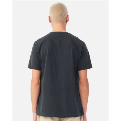 Washed Black Unisex Courtside Classic Script Tee