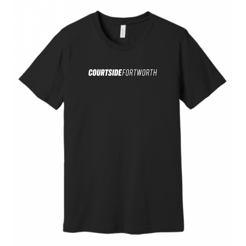 Black Youth Courtside Fort Worth City Tee