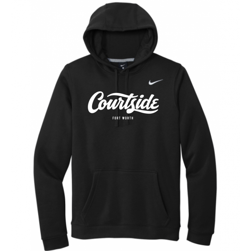 Black Men's Courtside Fort Worth Classic Nike Hoodie