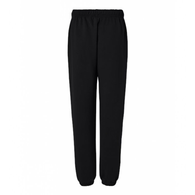 Black Unisex Courtside Classic Script - Heavyweight Jogger