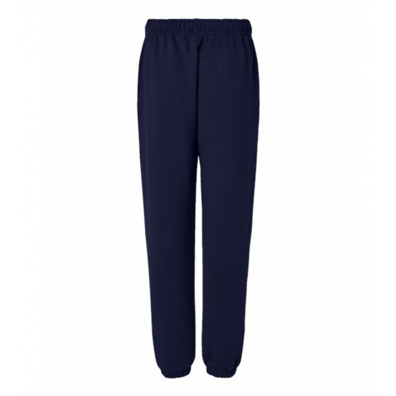 Navy Unisex Courtside Classic Script - Heavyweight Jogger