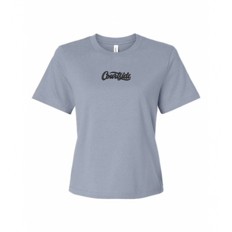 Vintage Denim Women's Courtside Classic Script Relaxed Tee