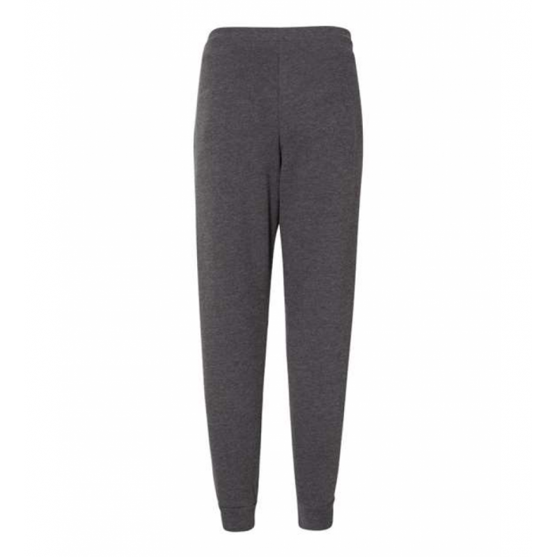Dark Grey Heather Unisex Courtside Script - Jogger