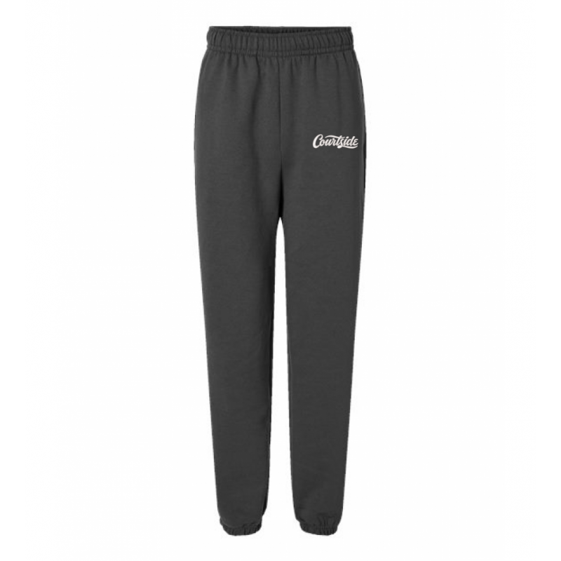 Asphalt Unisex Courtside Classic Script - Heavyweight Jogger