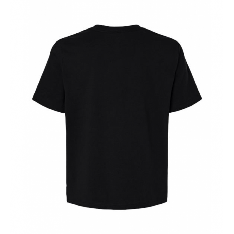 Black Women's Courtside Classic Script Relaxed Tee